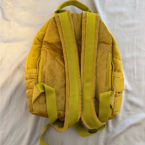 Dagne Dover Mustard Quilted Backpack - Picture 2 of 2